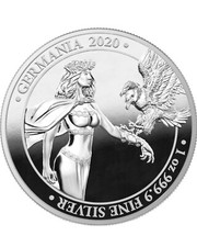 Silbermünze mark germania gebraucht kaufen  Dessau-Roßlau
