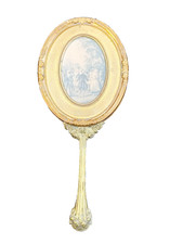 Ancien miroir face d'occasion  Malaunay