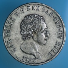 Carlo felice lire usato  Firenze