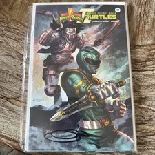 Mmpr tmnt signed for sale  Franklin