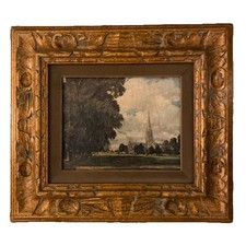 John Constable Salisbury Cathedral from Lower Marsh giclée emoldurado 16” X 18” comprar usado  Enviando para Brazil