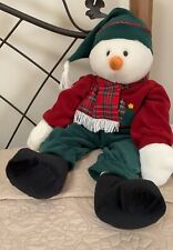 Plush poseable snowman for sale  Owasso