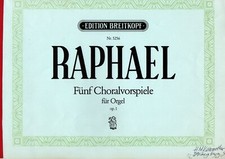 Günter raphael 1903 gebraucht kaufen  Augsburg