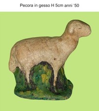 Presepe pecora gesso usato  Chivasso