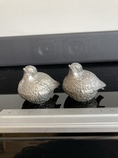 Vintage pewter quail for sale  WALTHAM CROSS