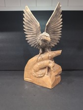 Handcrafted wooden eagle for sale  Jacksonville