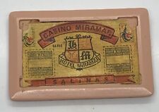 Plaque jeton chip for sale  Huntington Beach