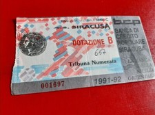 Biglietto calcio ticket usato  Villar Focchiardo
