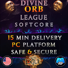 🔥Path of Exile 1 PoE Divine Orbs | MERCENÁRIOS | PoE Tevines |Softcore| PC 🔥 comprar usado  Enviando para Brazil