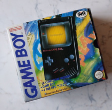 Usado, Nintendo Game Boy classic scatola box play it loud gig nera originale segunda mano  Embacar hacia Argentina