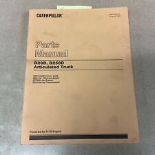 CAT Caterpillar D20D D250D PEÇAS MANUAL LIVRO LISTA CATÁLOGO CAMINHÃO BASCULANTE ARTICULADO comprar usado  Enviando para Brazil