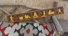 Camping icons carved for sale  Hutchinson