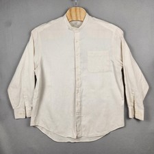 Usado, Camisa masculina vintage GAP grande creme algodão linho colarinho botão anos 90 comprar usado Usado, Camisa masculina vintage GAP grande creme algodão linho colarinho botão anos 90 comprar usado  Enviando para Brazil