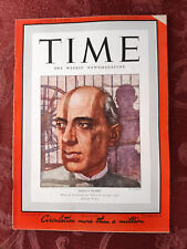 RARE TIME magazine August 24 1942 WWII India Jawaharlal Nehru comprar usado  Enviando para Brazil