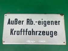 1023 emailschild reichsbahn gebraucht kaufen  Kranichfeld
