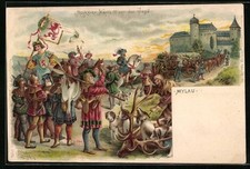 Lithographie mylau rückkehr gebraucht kaufen  Berlin