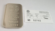 Lingot argent pur d'occasion  Lille-