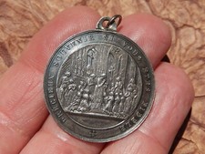 Medaille argent bapteme d'occasion  Aubenas
