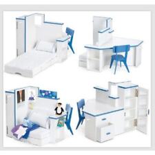 American Girl Muñeca 18" MIA DORMITORIO Y ACCESORIOS Silla de Escritorio Almohada Cama Armario + segunda mano  Embacar hacia Mexico