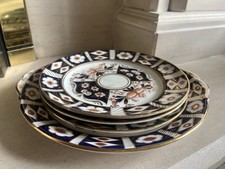 Antique blue floral for sale  PINNER