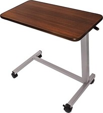 Mesa de cabeceira ajustável Vaunn Medical com rodas (hospital e casa comprar usado  Enviando para Brazil