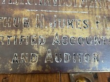 Vintage large brass for sale  RHYL