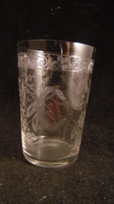 Verre monogramme initiale d'occasion Verre monogramme initiale d'occasion  Saint-Dié-des-Vosges