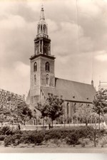 Postkarte berlin marienkirche gebraucht kaufen  Berlin