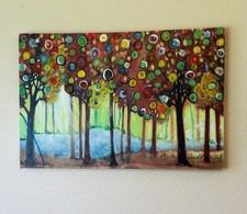 Enchanted forest acrylic for sale  Joshua