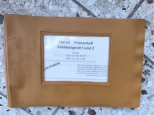 Bundeswehr fristenheft teil gebraucht kaufen  Geldern