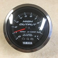 Tacômetro Yamaha Jet Boat 11K RPM luzes de advertência de motor de alta saída - lente sujeira comprar usado  Enviando para Brazil