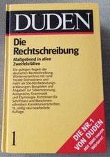 Duden band rechtschreibung gebraucht kaufen  Schwäbisch Gmünd