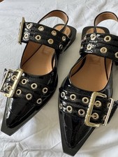 Ganni buckle ballerina for sale  FARNHAM