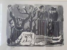 Emilio notte .litografia usato  Napoli