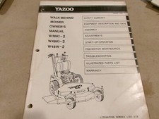 Yazoo walk behind for sale  Jasper