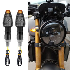 2xMotorcycle Mini 14 LED luz de seta flash âmbar para Harley Honda Kawasaki comprar usado  Enviando para Brazil