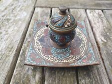 Encrier ancien bronze d'occasion  La Flotte