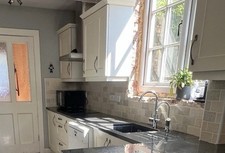 Black granite worktop for sale  DERBY