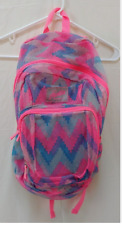 Mochila de malha Austin Trading Co rosa Chevron bolsa de praia para meninas comprar usado  Enviando para Brazil