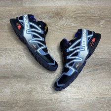 Tênis de corrida Salomon Speedcross 3 trilha masculino 9 preto azul LT M&S aderência externa comprar usado  Enviando para Brazil
