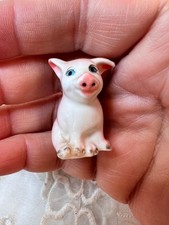 Miniatura vintage de cerâmica porco branco Little Mini Pig aprox 1" comprar usado Miniatura vintage de cerâmica porco branco Little Mini Pig aprox 1" comprar usado  Enviando para Brazil