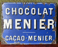 Antique chocolate menier d'occasion  Expédié en Belgium