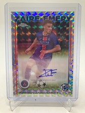 TOPPS CHROME 24/25 WARREN ZAIRE EMERY PSG GEOMÉTRICO AUTOMÁTICO., usado comprar usado  Enviando para Brazil