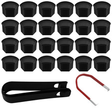 24pcs 17mm noir d'occasion  France