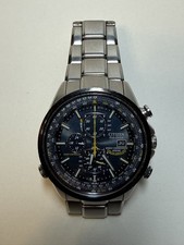 Relógio masculino Citizen Promaster Sky Blue Angels AT8020-54L cronógrafo mostrador azul comprar usado Relógio masculino Citizen Promaster Sky Blue Angels AT8020-54L cronógrafo mostrador azul comprar usado  Enviando para Brazil