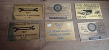Car show plaques for sale  LEICESTER
