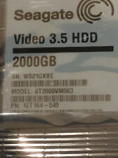  HD Interno Seagate Video ST2000VM003 2TB 5900 RPM 64MB Cache SATA 6.0Gb/s 3.5" comprar usado  Enviando para Brazil