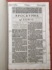 Apocrypha 1611 king for sale  Pittsburgh