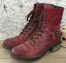 Botas de tornozelo Taos Crave vermelhas femininas tamanho 8.5 UE 39 retrô funk couro camurça comprar usado Botas de tornozelo Taos Crave vermelhas femininas tamanho 8.5 UE 39 retrô funk couro camurça comprar usado  Enviando para Brazil