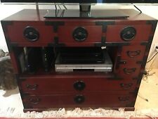 Red asian cabinet for sale  Laguna Hills